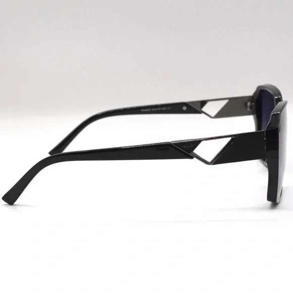 Prada Women’s Oversized Sunglasses | Black Frame | Gray Gradient | New | No Box - Picture 10 of 15